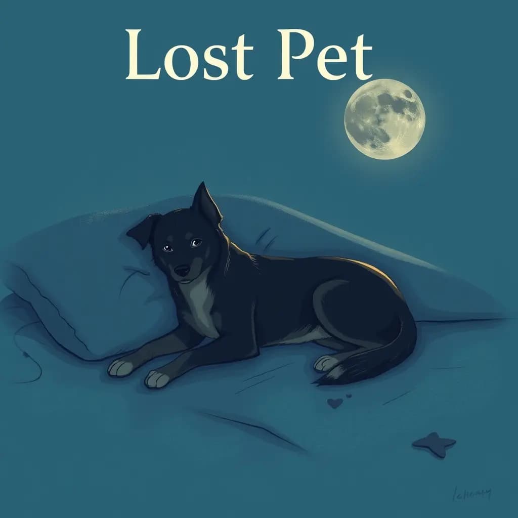 Dream illustration: Lost Pet