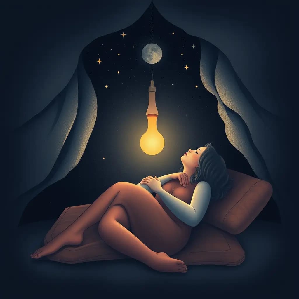 Dream illustration: Lost voice