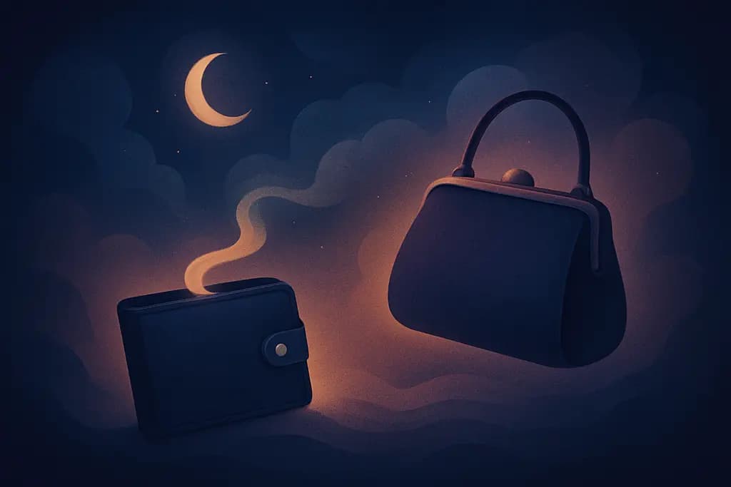 Dream illustration: Lost wallet or purse dream