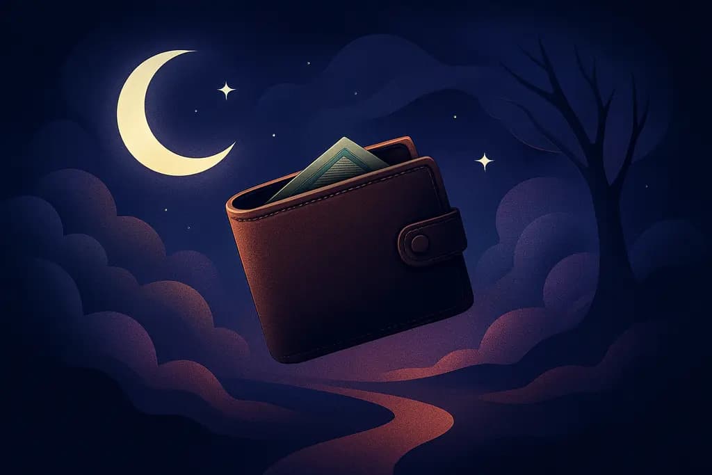 Dream illustration: Lost wallet