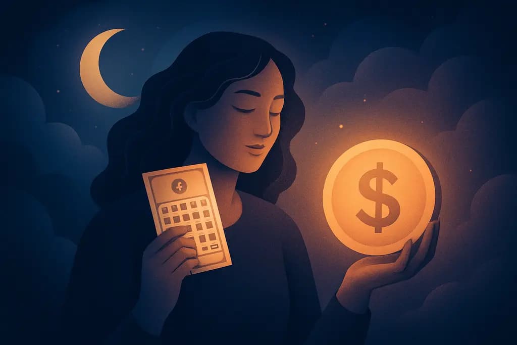 Dream illustration: Lottery ticket win