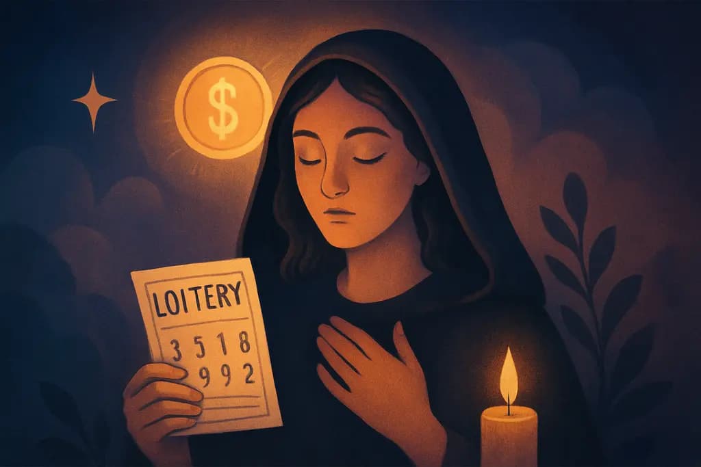Dream illustration: Lottery win