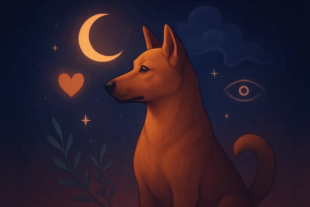 Dream illustration: Loyal dog