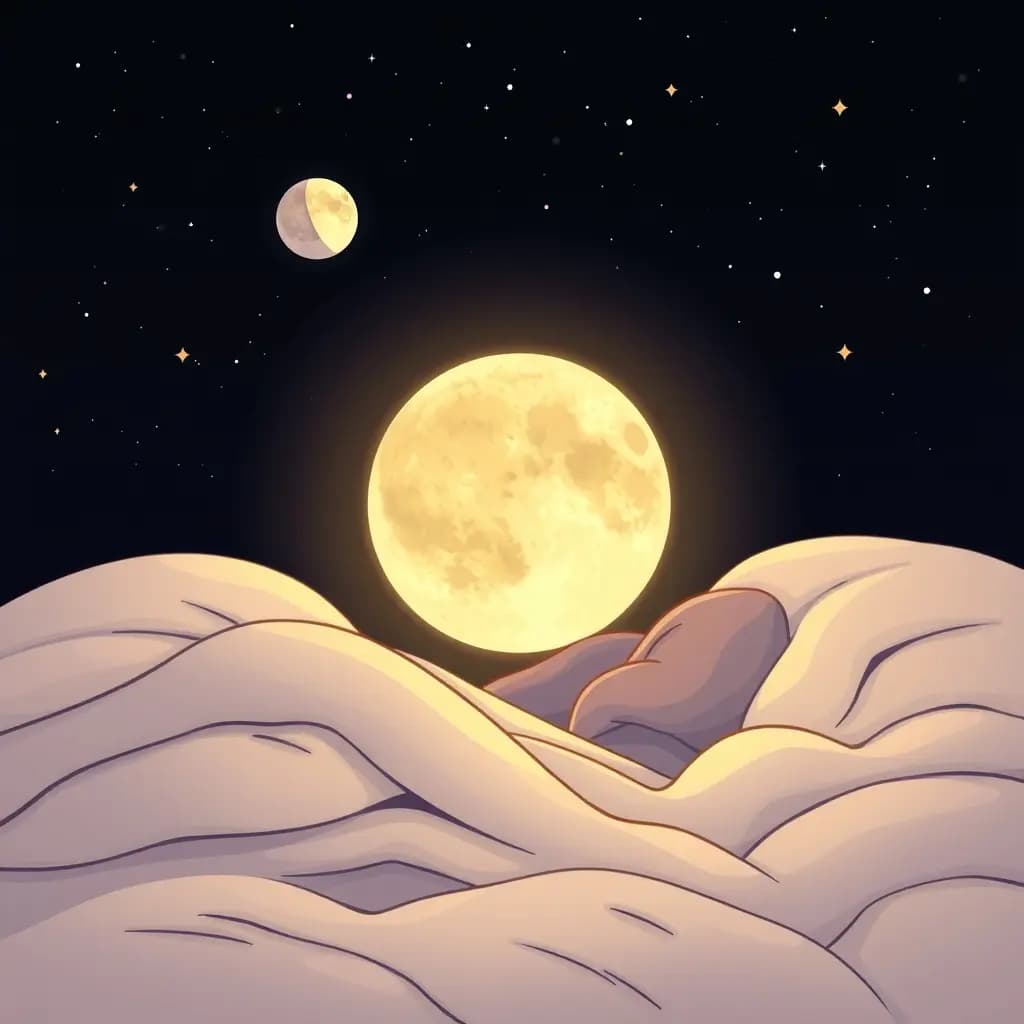 Dream illustration: Lunar calendar date appears dream