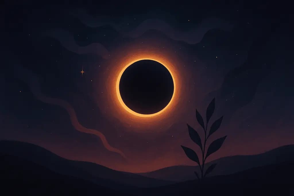 Dream illustration: Lunar or solar eclipse