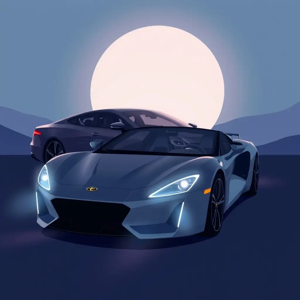 Dream illustration: Luxury Car