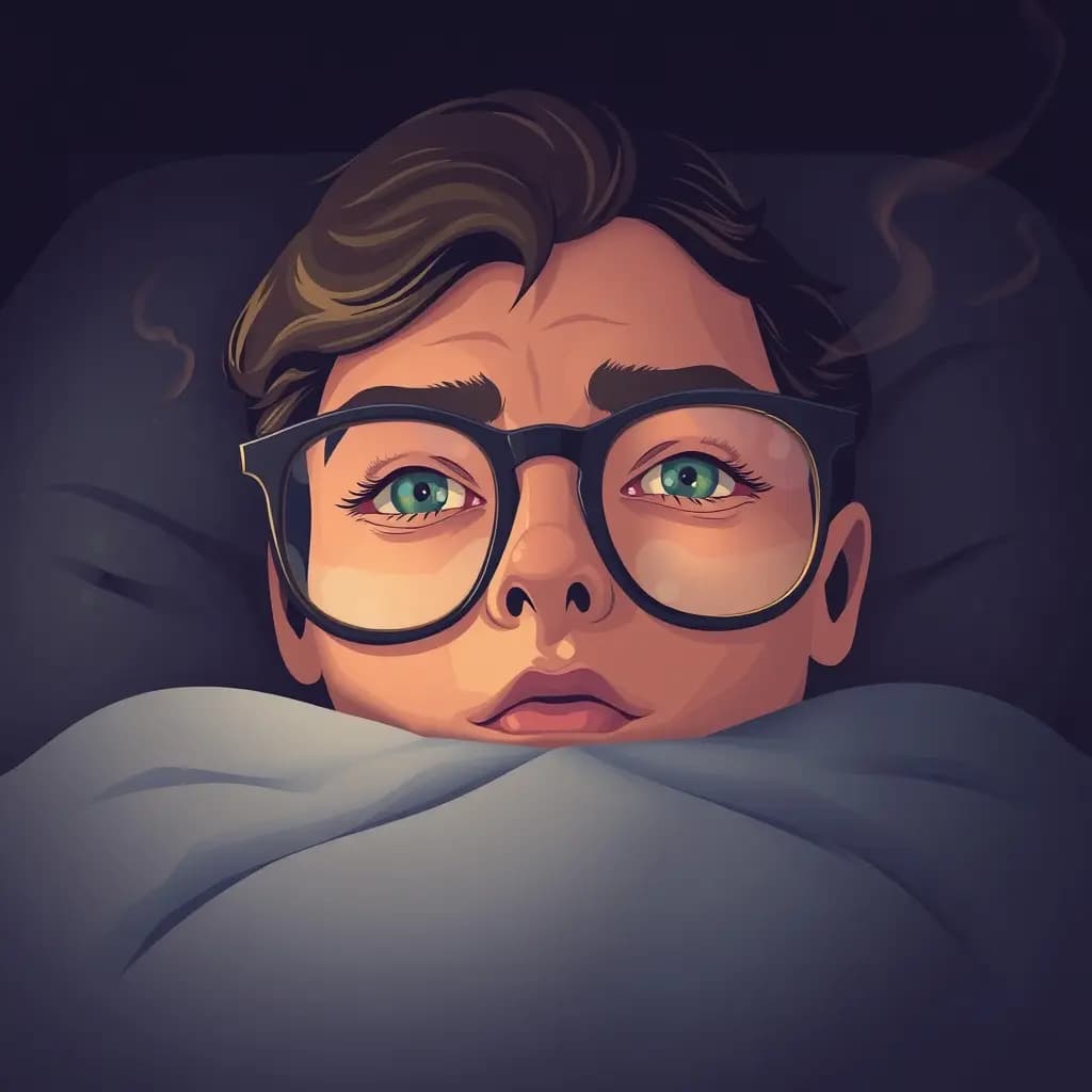 Dream illustration: Magic glasses changing vision