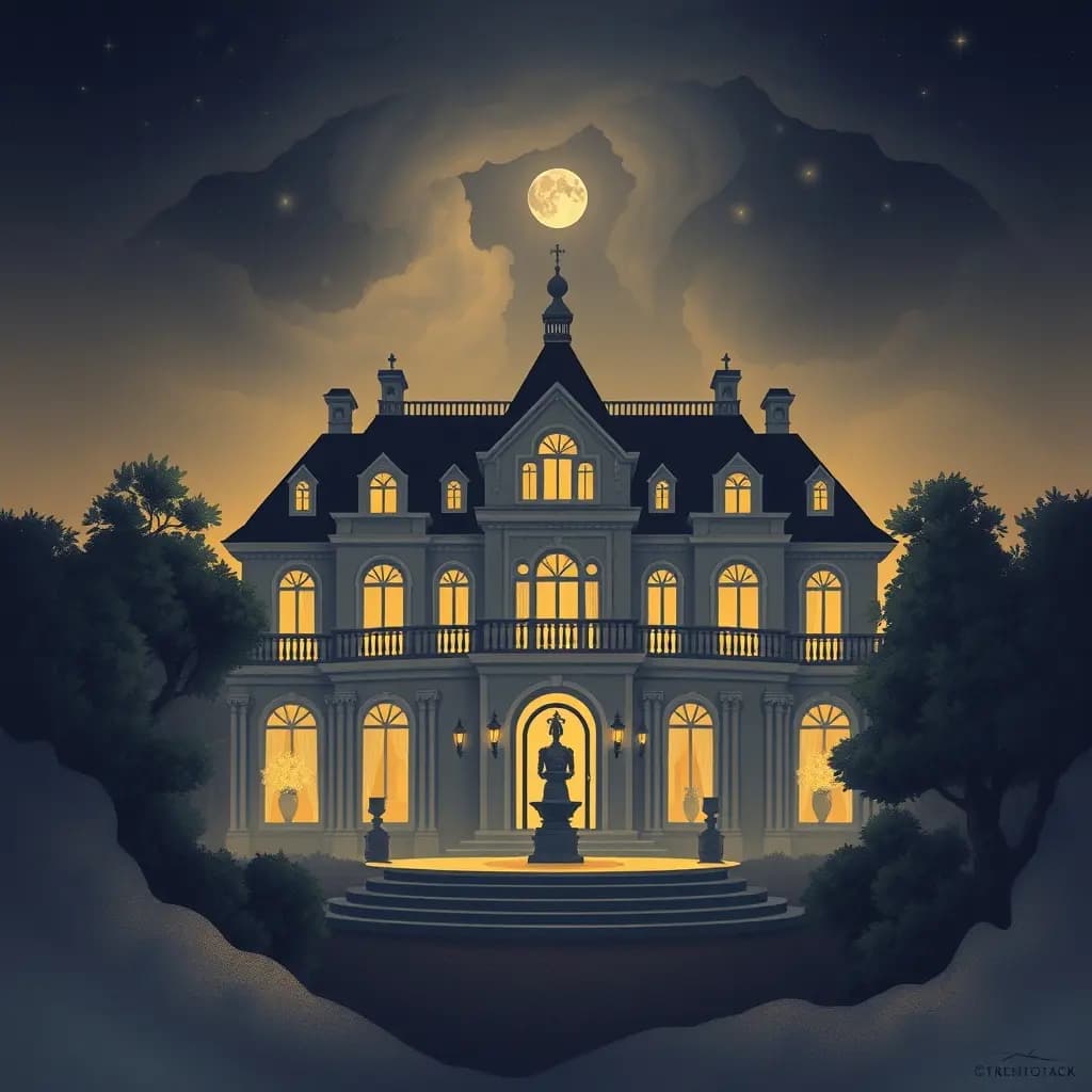 Dream illustration: Mansion