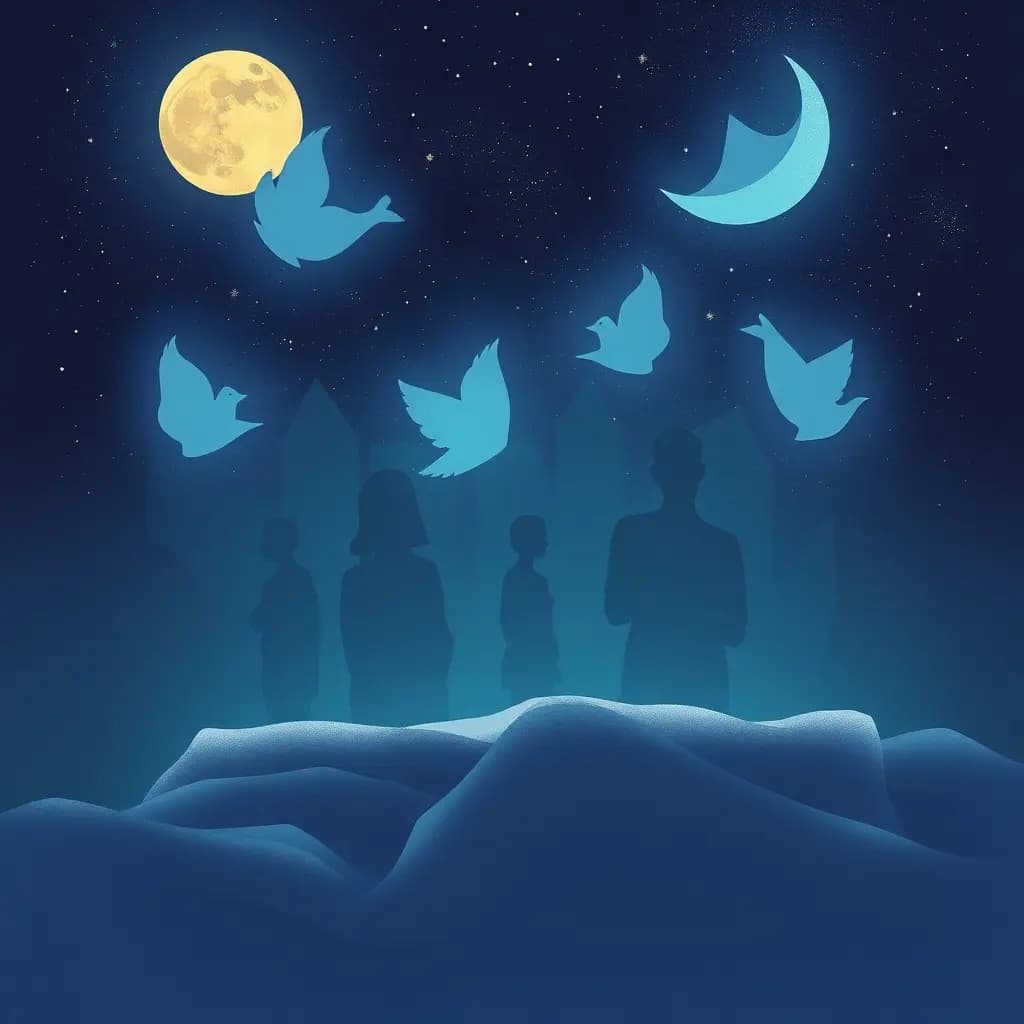 Dream illustration: Many voices calling your name