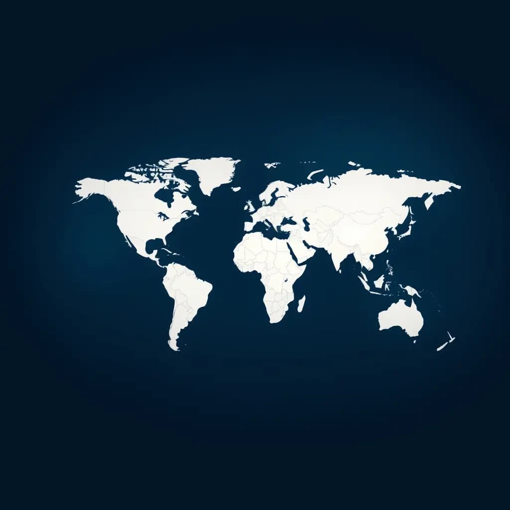 Dream illustration: Map shows blank continent
