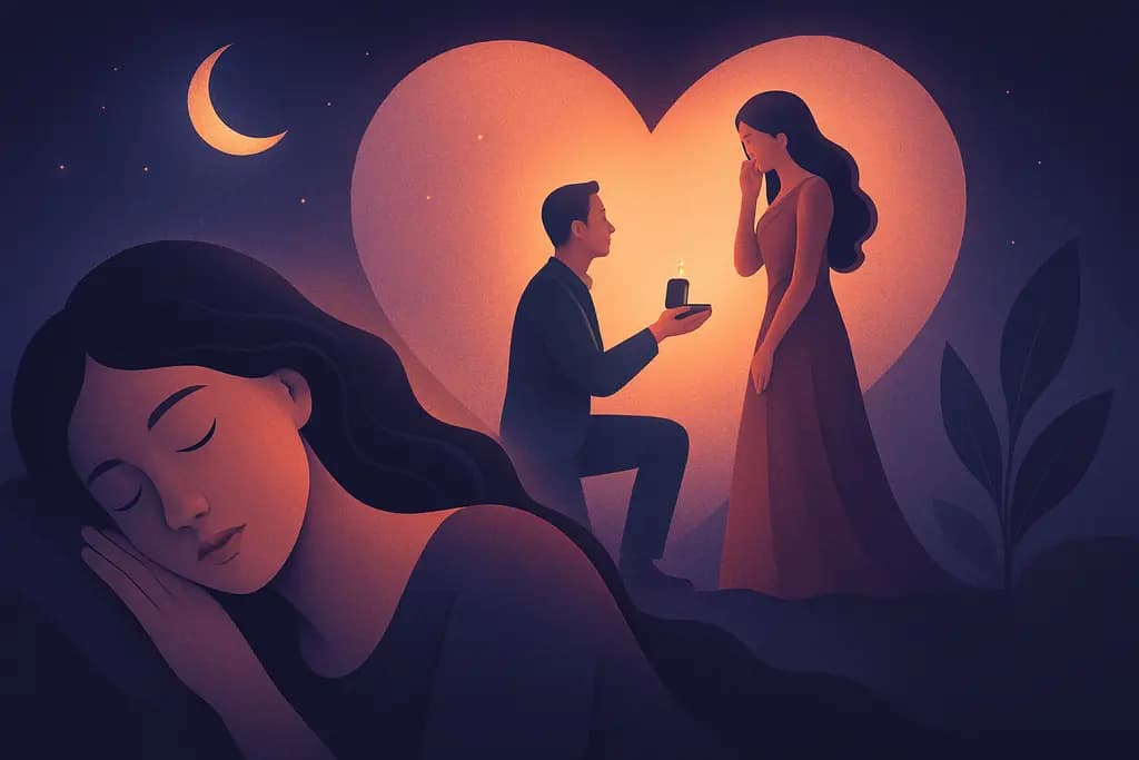 Dream illustration: Marriage proposal dream