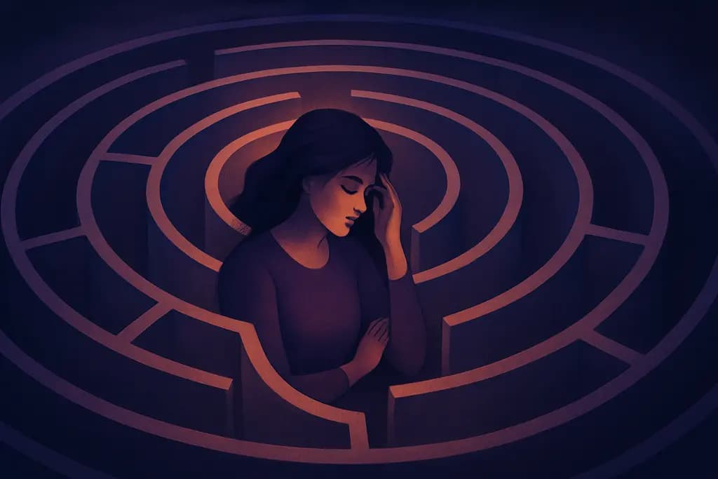 Dream illustration: Maze you can't escape