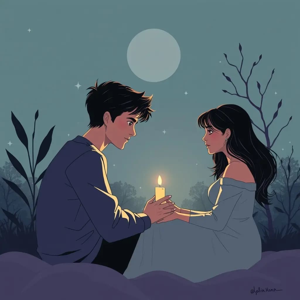 Dream illustration: Meeting an ex-lover