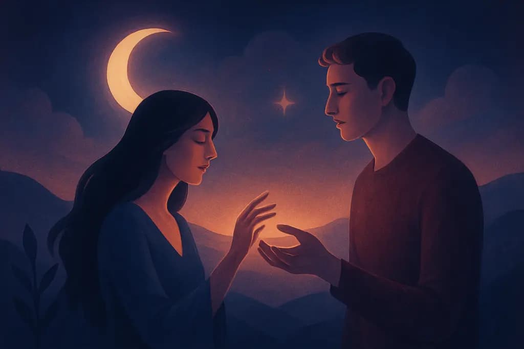 Dream illustration: Meeting your future spouse in a dream