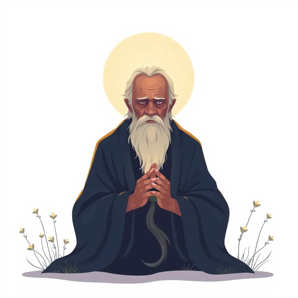 Dream illustration: Mentor or wise elder