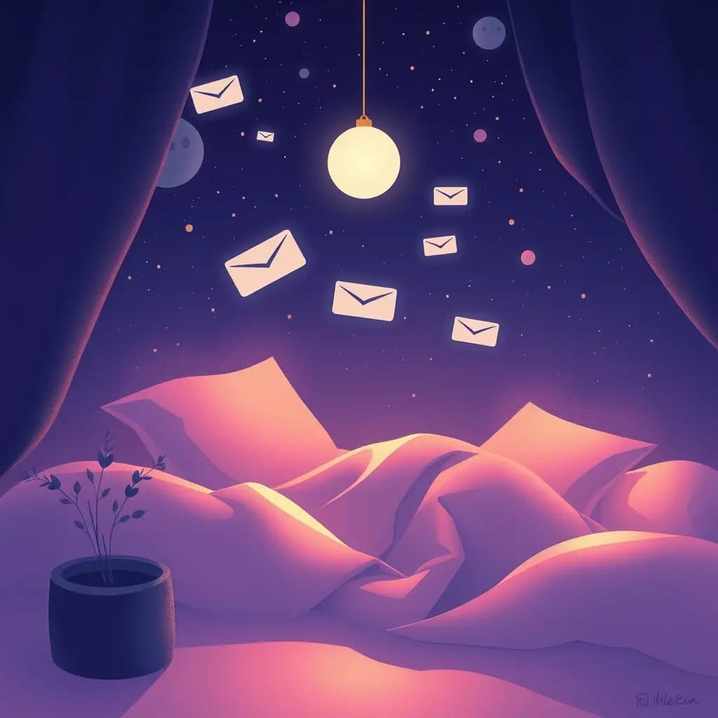 Dream illustration: Messages that won't open