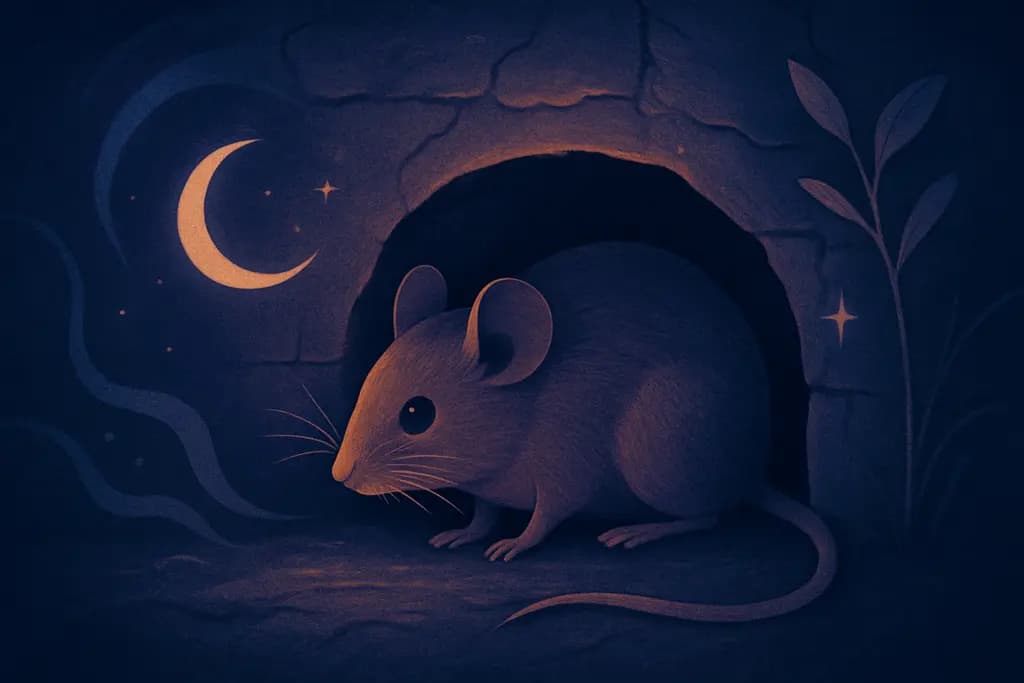 Dream illustration: Mice in the walls