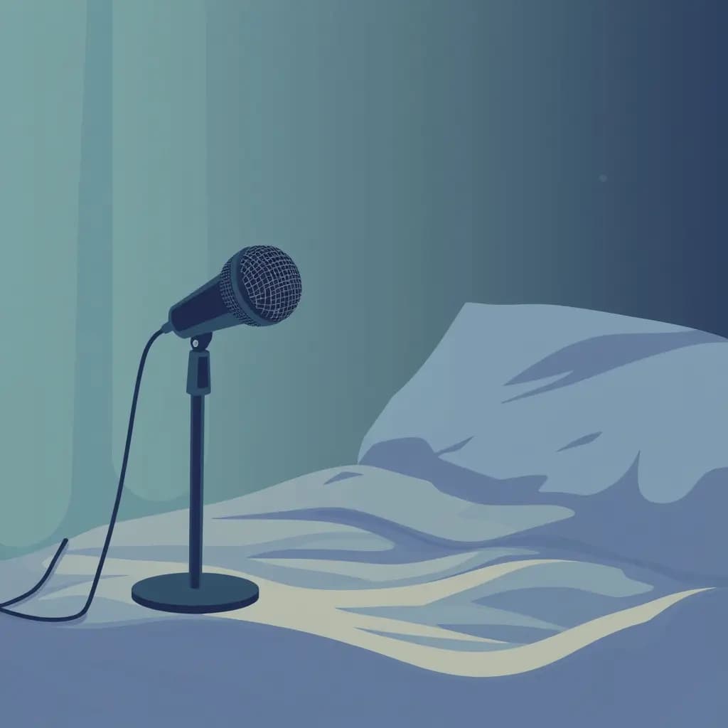 Dream illustration: Microphone amplifies silence