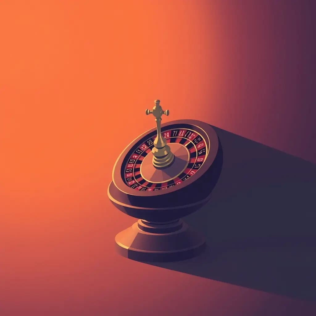 Dream illustration: a Miniature Roulette Wheel