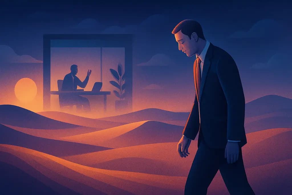 Dream illustration: Mirage