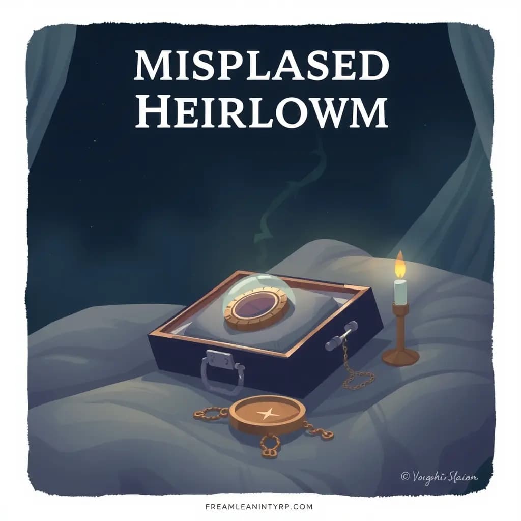 Dream illustration: Misplaced Heirloom
