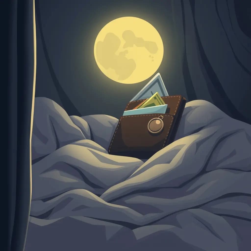 Dream illustration: Misplaced Wallet