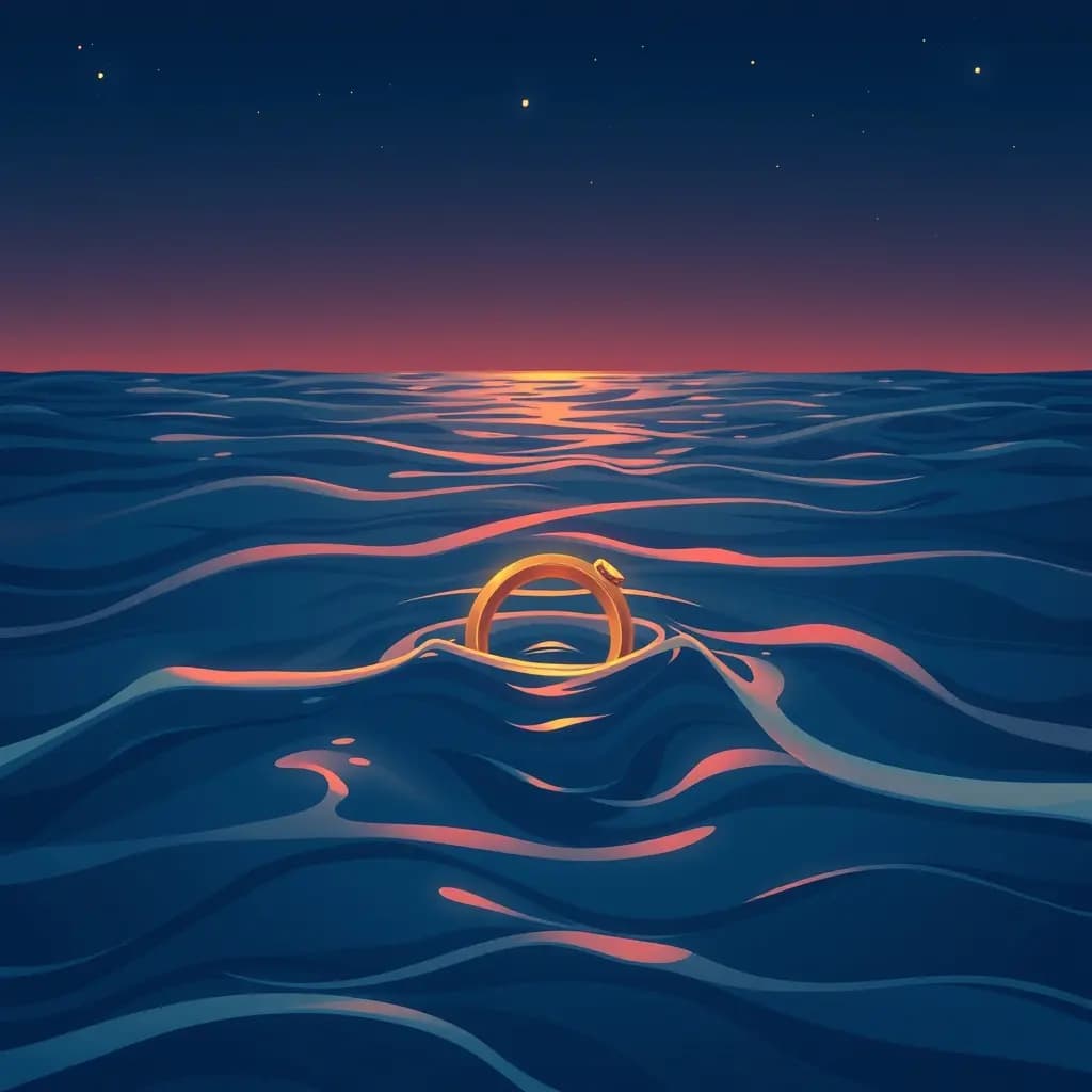 Dream illustration: Misplacing wedding ring at sea