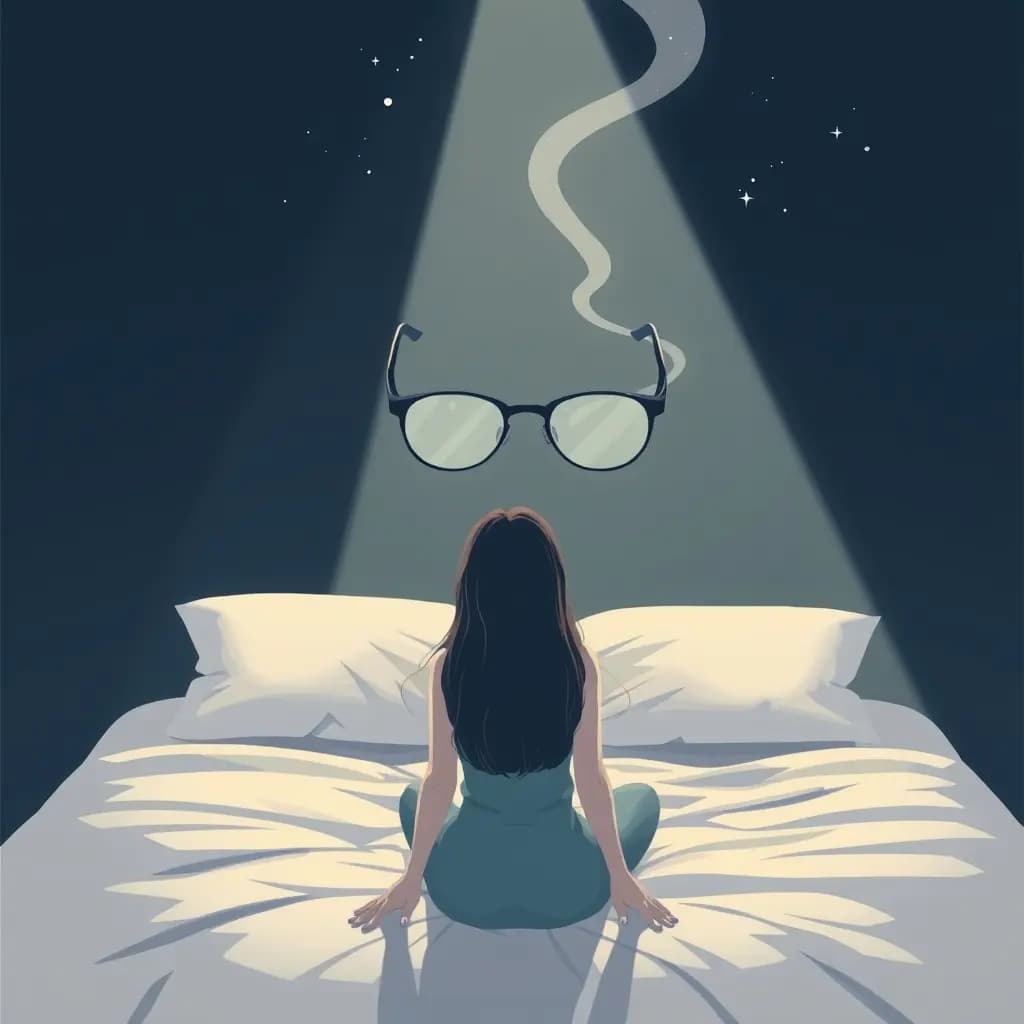 Dream illustration: Misplacing your glasses