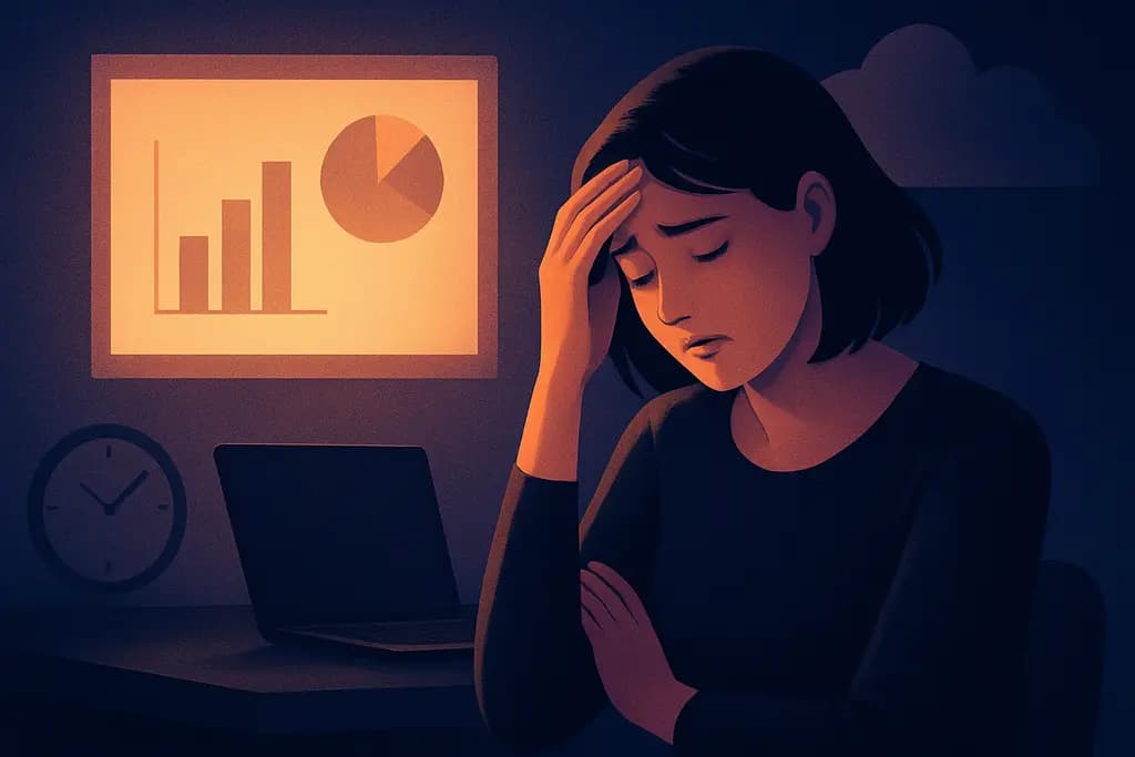 Dream illustration: Missing a major work presentation dream