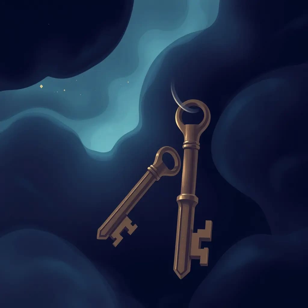 Dream illustration: Missing Keys
