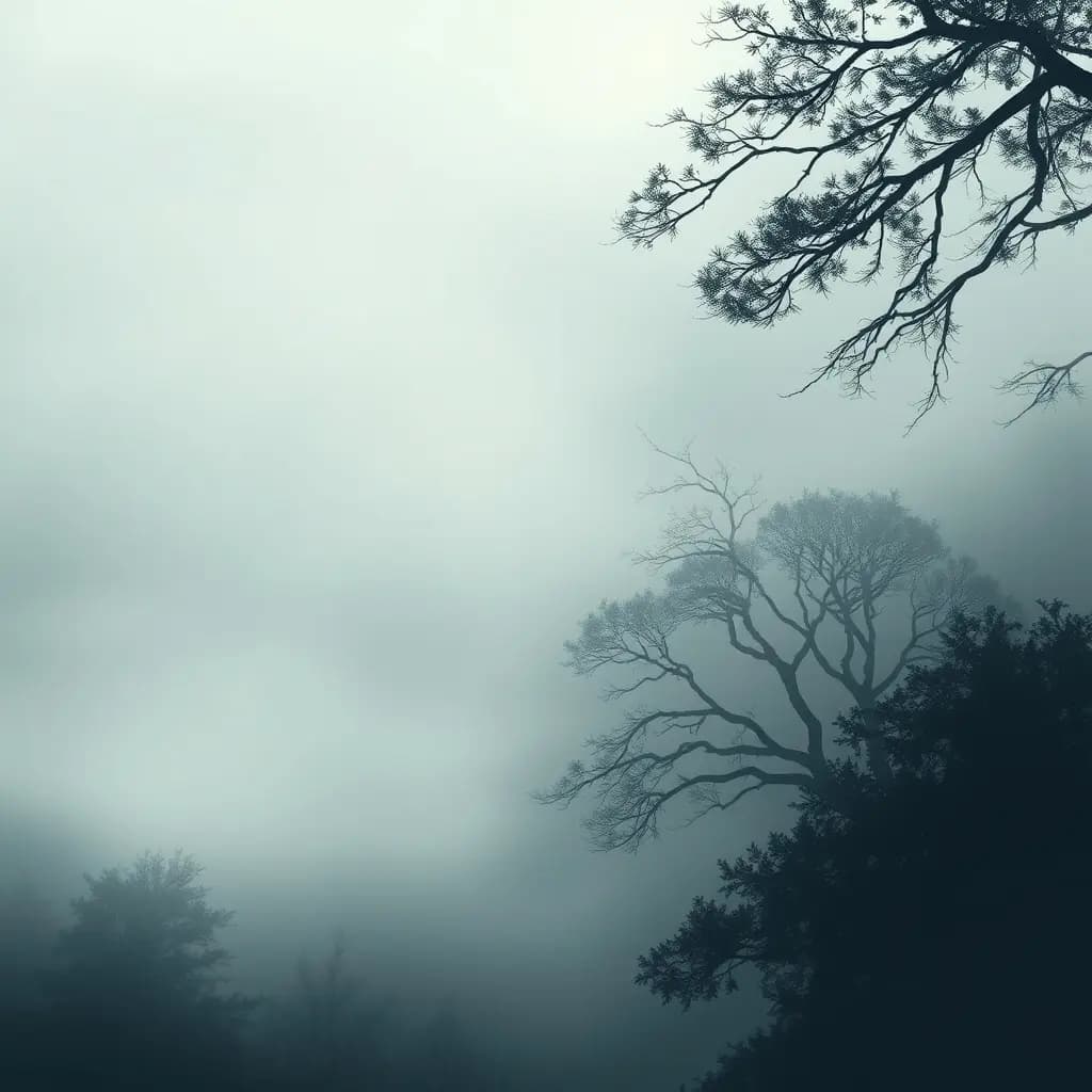 Dream illustration: Misty fog obscuring vision