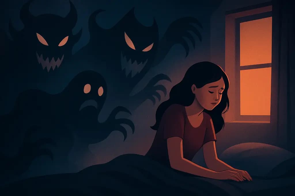 Dream illustration: Monsters