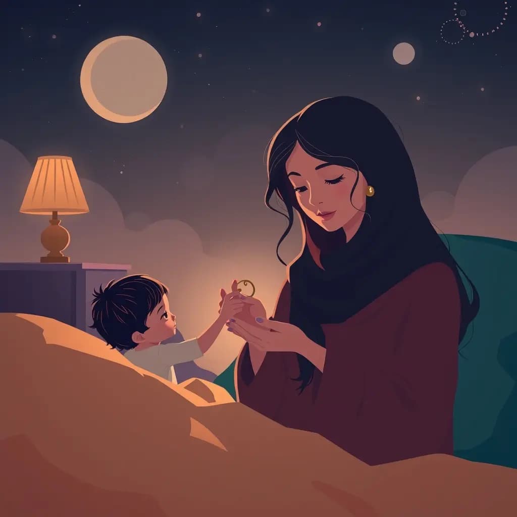 Dream illustration: Mother gives you keys