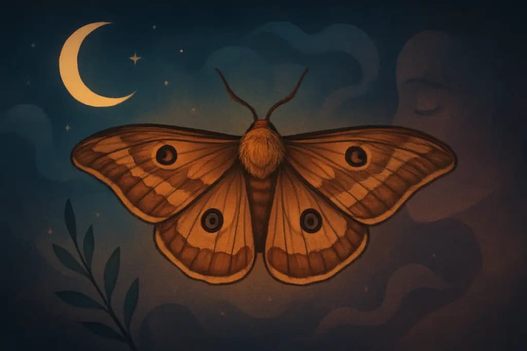Dream illustration: Moths