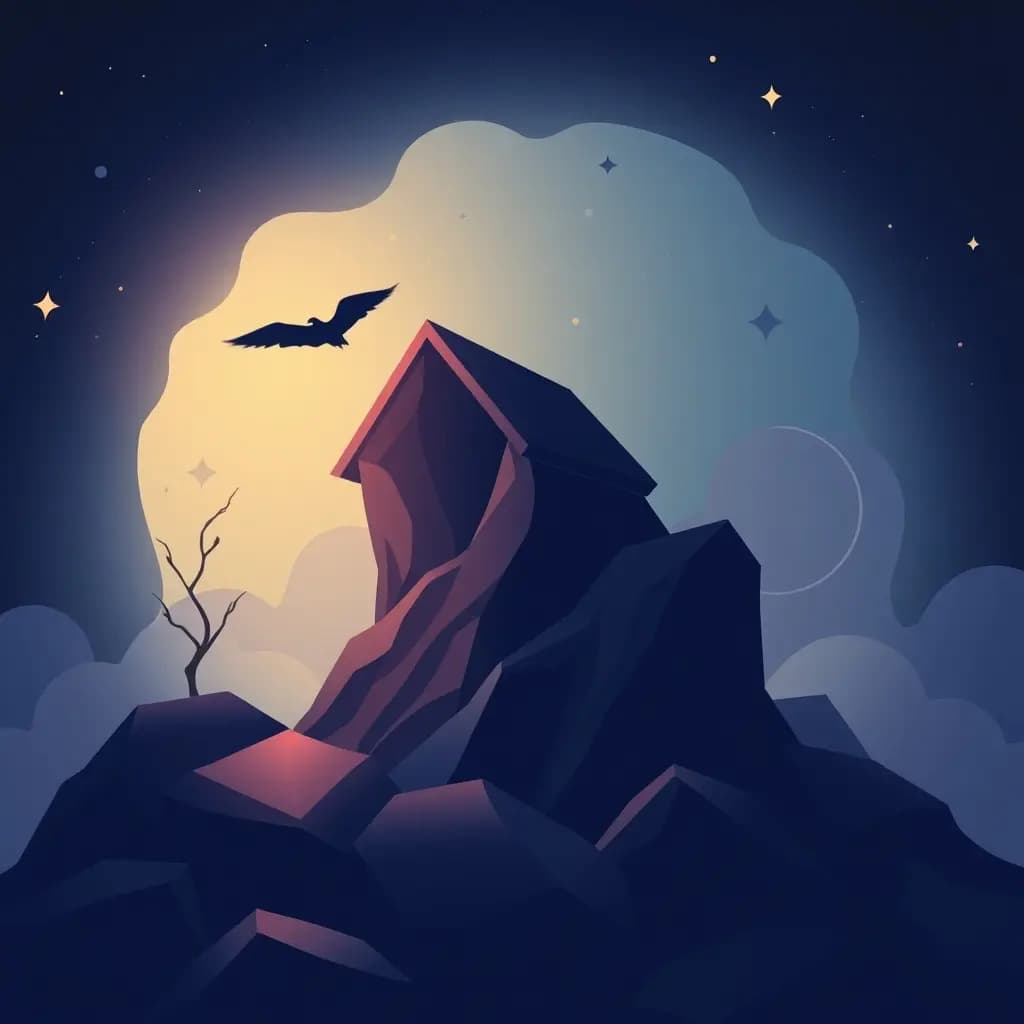 Dream illustration: Mounting debt