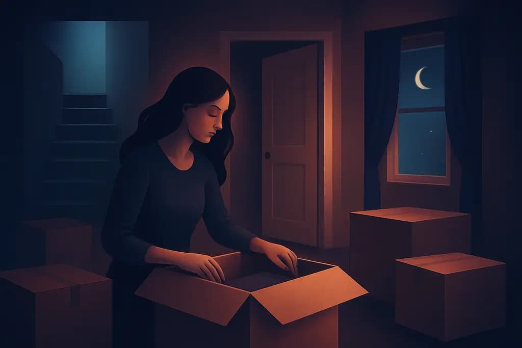 Dream illustration: Moving House