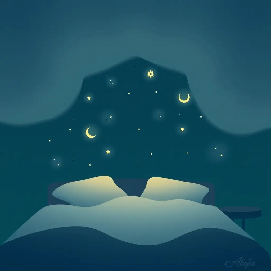 Dream illustration: Multiple false awakenings sequence