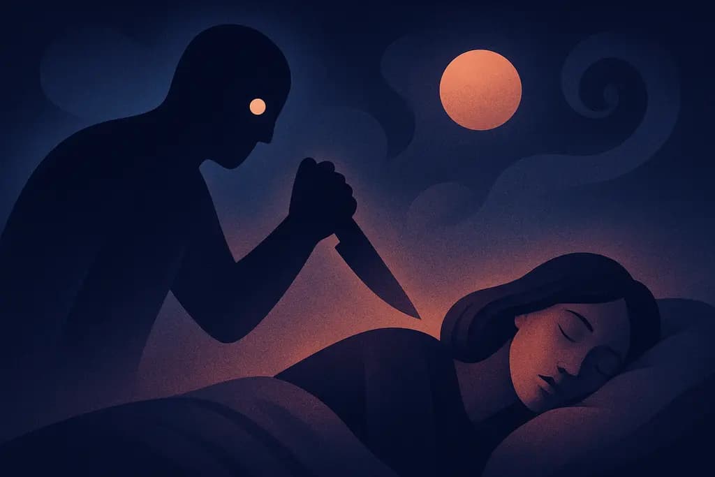 Dream illustration: Murder