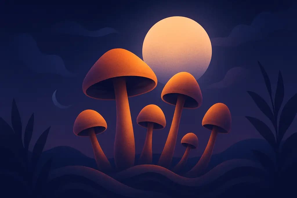 Dream illustration: Mushrooms