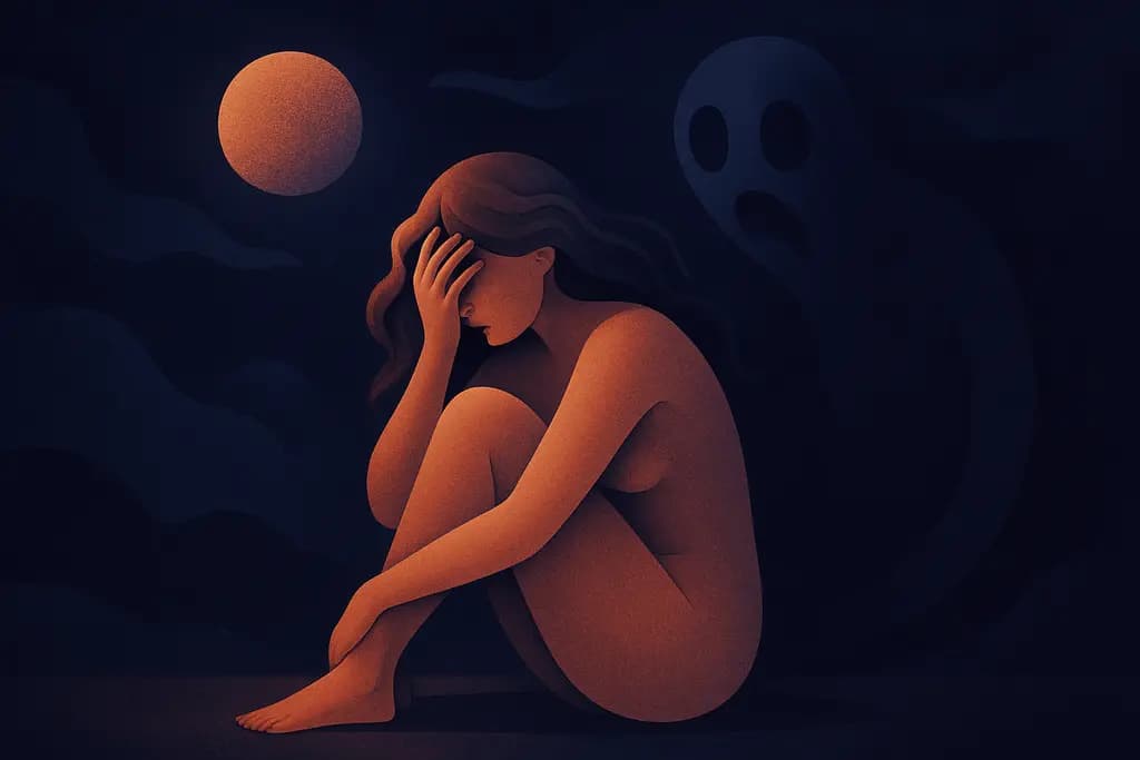 Dream illustration: Naked