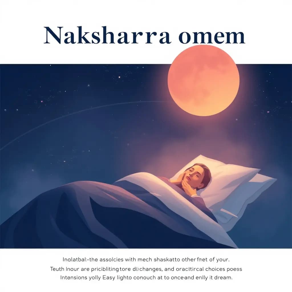 Dream illustration: Nakshatra omen in dream