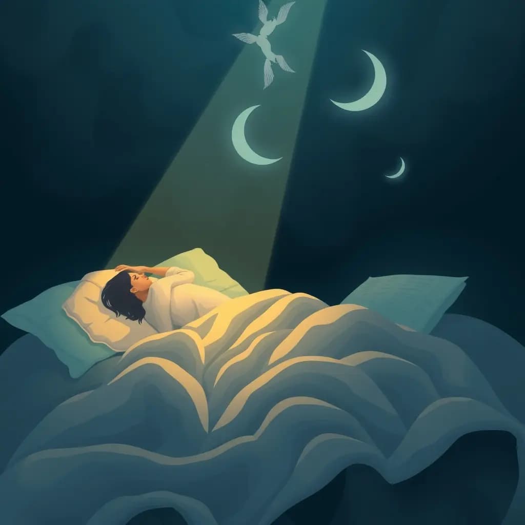 Dream illustration: Nightmares with voices