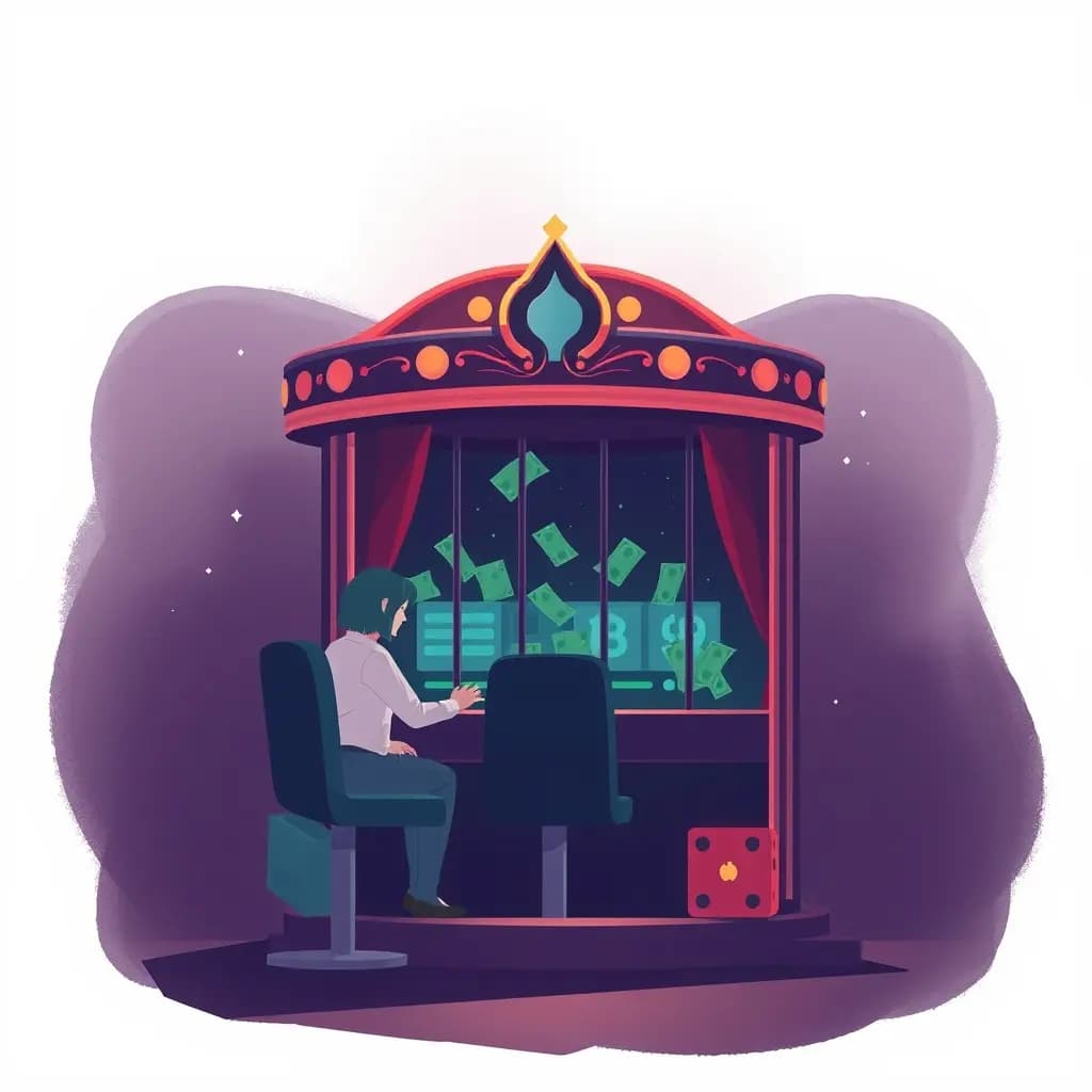 Dream illustration: Having No Cash at the Casino Cage