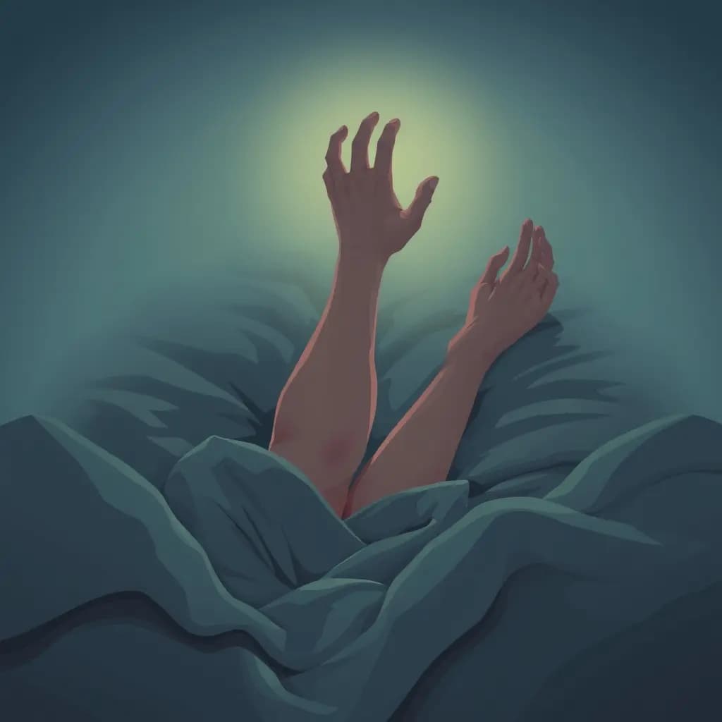 Dream illustration: Numb limbs