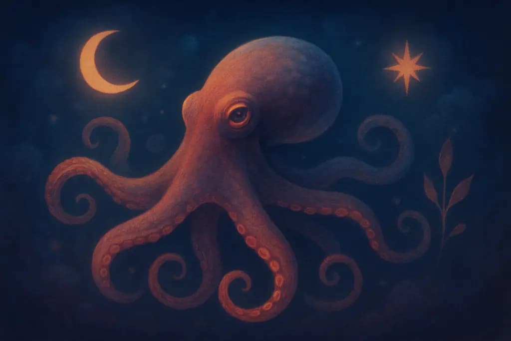 Dream illustration: Octopus