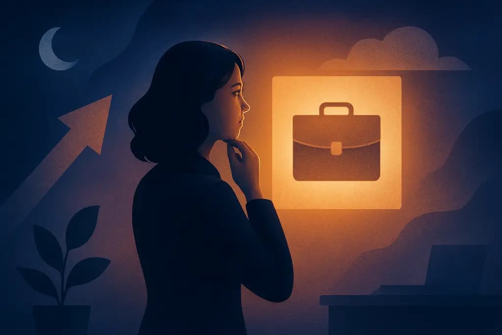Dream illustration: Offered a promotion dream