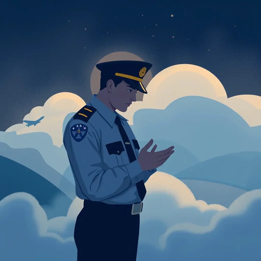 Dream illustration: Officer forgives you