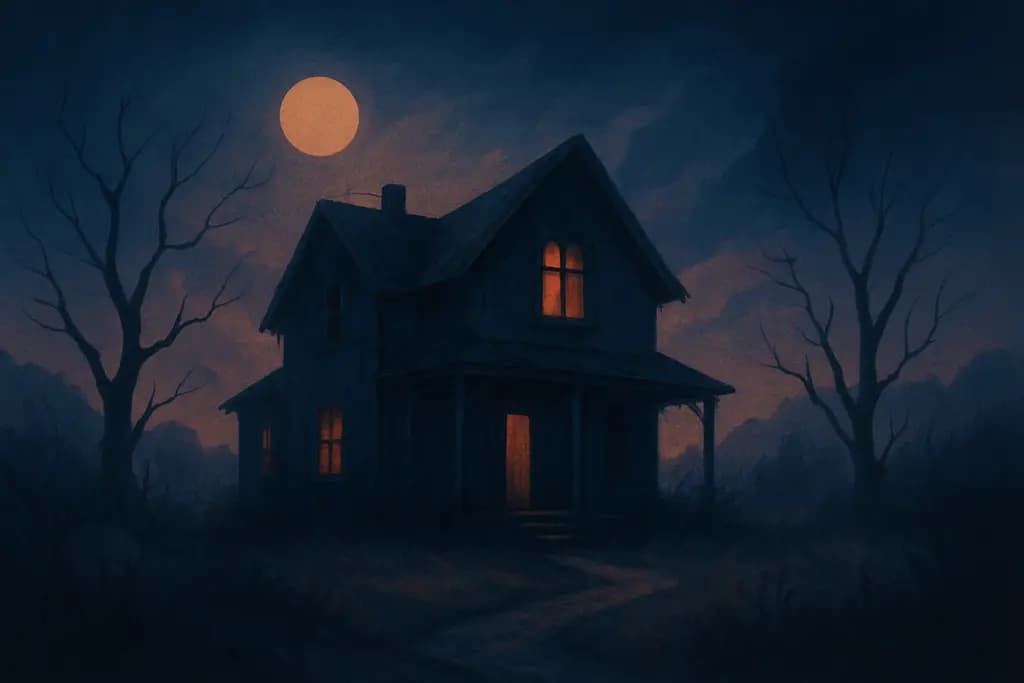Dream illustration: Old Abandoned House