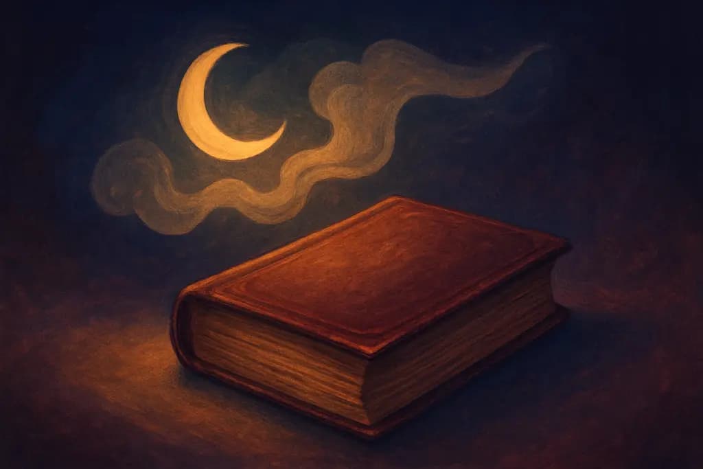 Dream illustration: Old Book