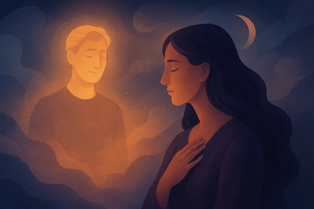 Dream illustration: Old friend reappears